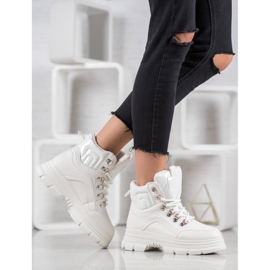 SHELOVET Lämpimät lenkkarit valkoinen 1