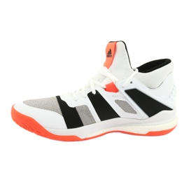 Kengät adidas Stabil X Mid M F33827 valkoinen 2