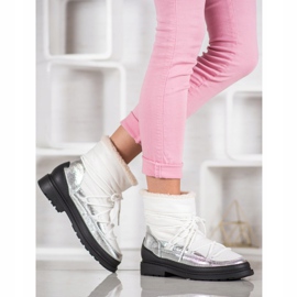 VICES -tekstiiliset lumisaappaat valkoinen 1