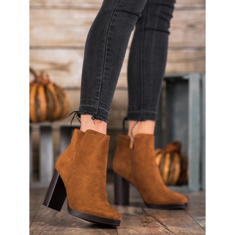 Super Me Muodikkaat mokkanahkakengät ruskea 1