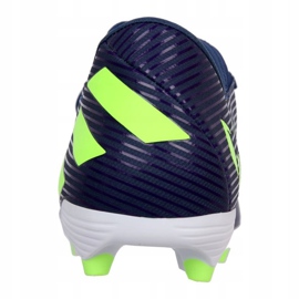 Adidas Nemeziz Messi 19.3 Fg M EF1806 kengät violetti tummansininen 2