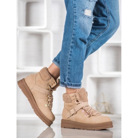 Tyylikkäät VICES -saappaat ruskea 1