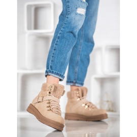 Tyylikkäät VICES -saappaat ruskea 2