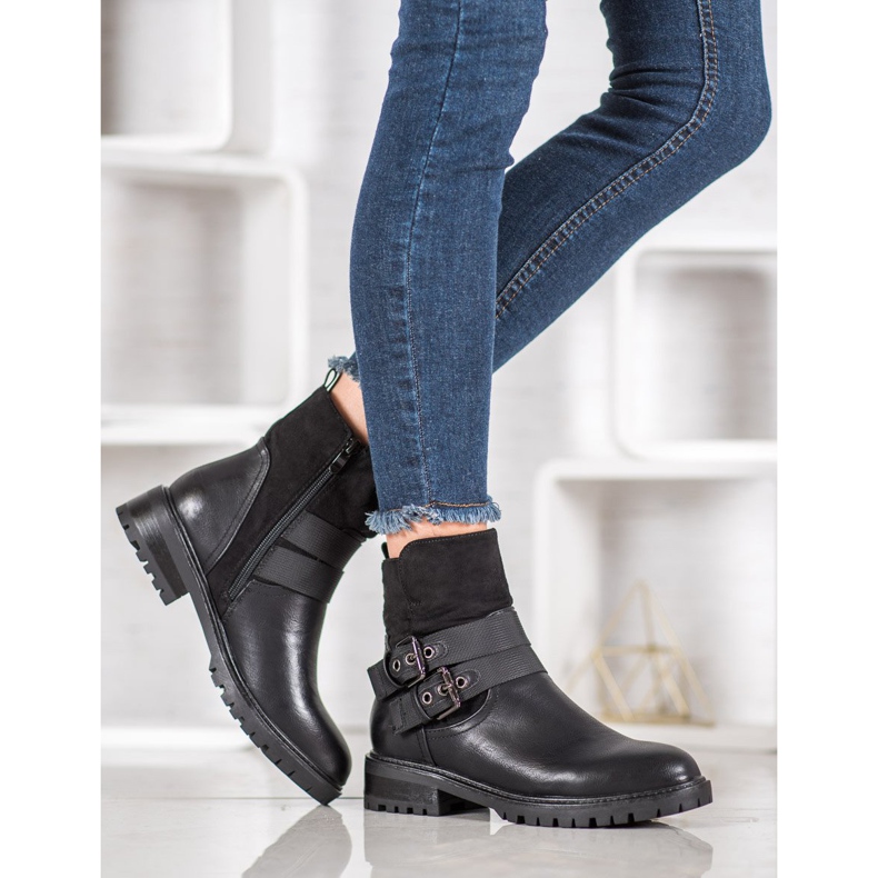 Erynn Työntekijät soljella musta 1