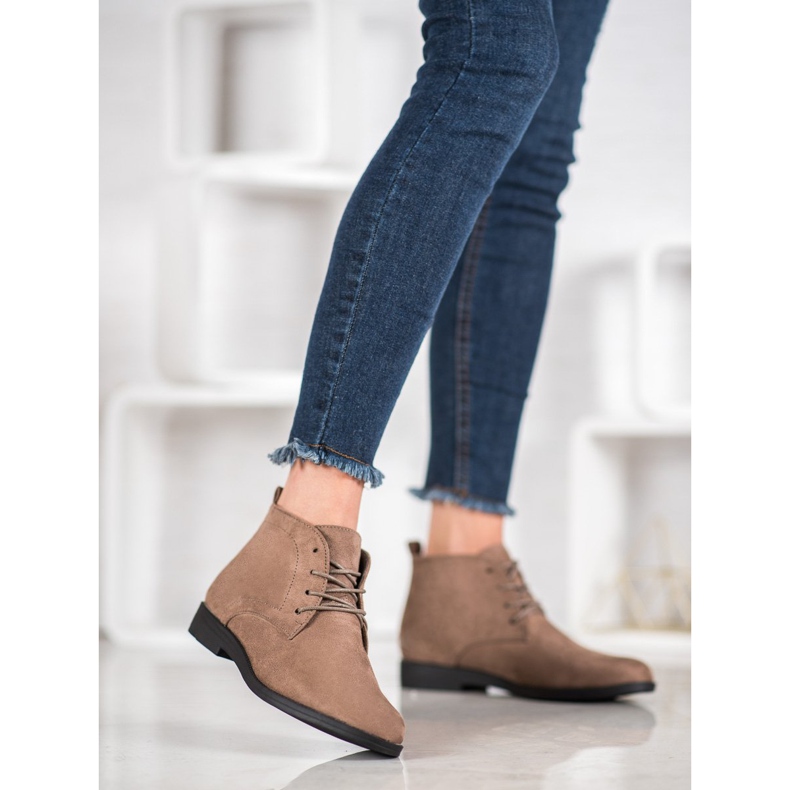 Goodin Mukavat mokkanahkakengät ruskea 2 Goodin Mukavat mokkanahkakengät ruskea 2