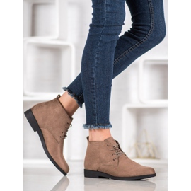 Goodin Mukavat mokkanahkakengät ruskea 1