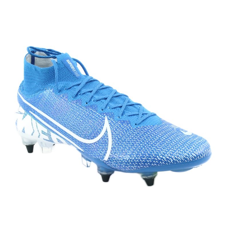 Nike Mercurial Superfly 7 Elite SG-Pro Ac M AT7894-414 jalkapallokengät sininen 1
