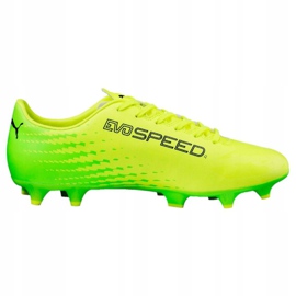 Jalkapallokengät Puma Evo Speed ​​17.4 Fg M 104017 01 monivärinen keltainen 2