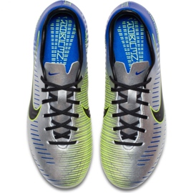 Nike Mercurial Victory 6 Neymar Fg Jr 921488-407 jalkapallokengät harmaa hopea 1