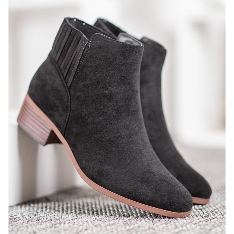 SDS Slip-on saappaat musta 2