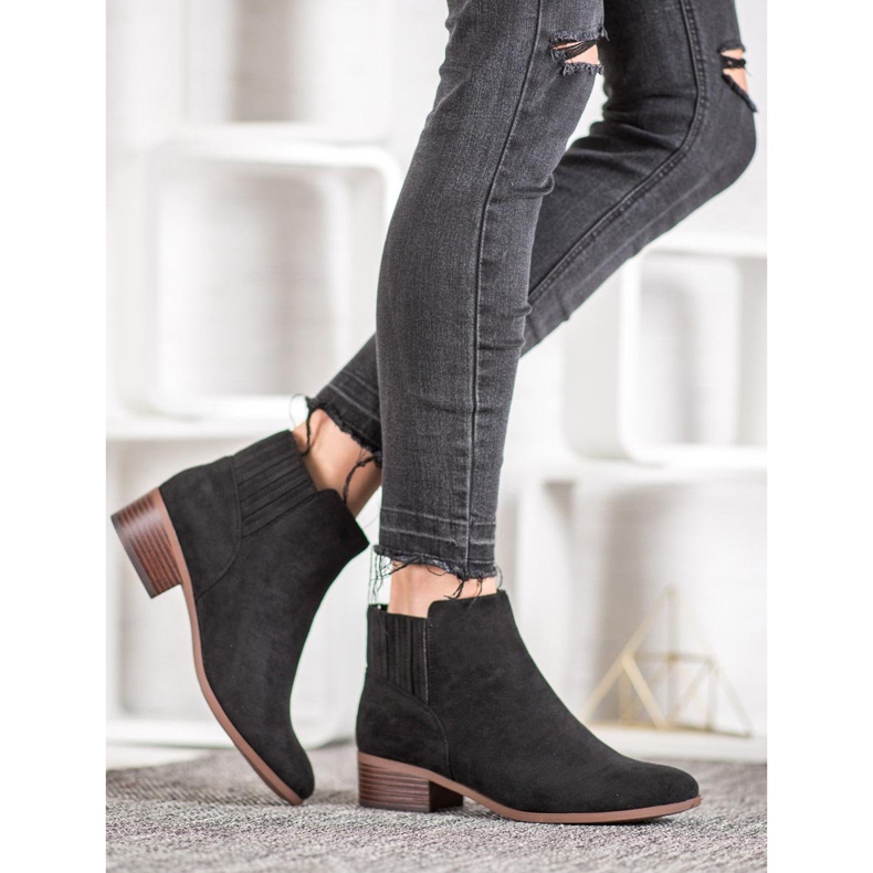 SDS Slip-on saappaat musta 1