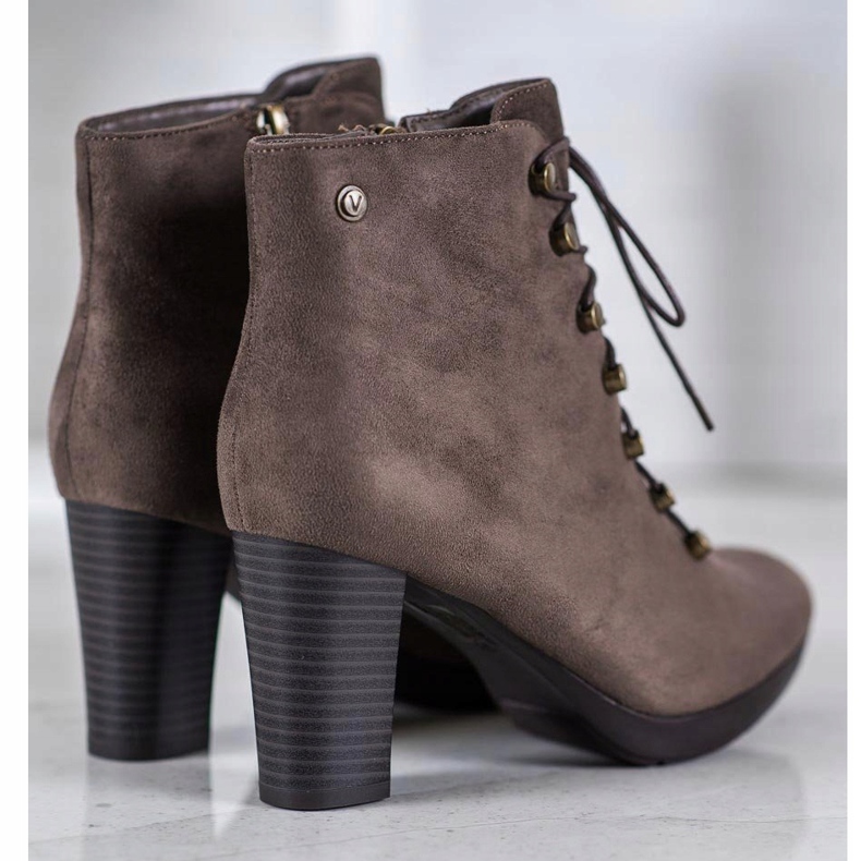 Goodin Lämpimät mokkanahkakengät beige 1