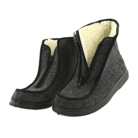 Befado miesten kengät pu 996M004 harmaa 5