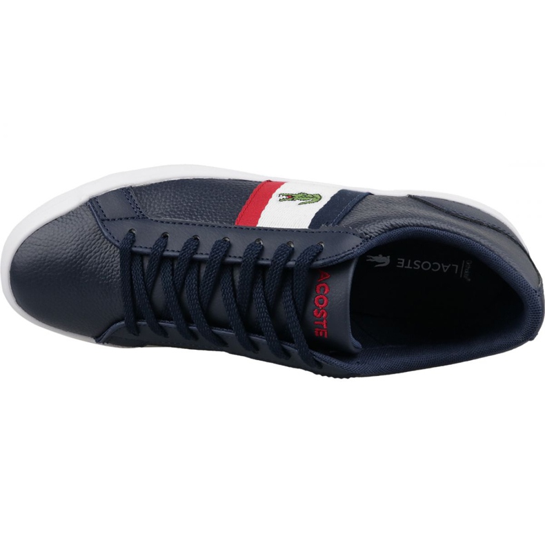 Lacoste Lerond 119 M 737CMA00457A2 valkoinen punainen tummansininen 2