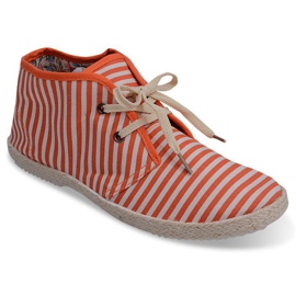 Saappaat Straw Sole Sneakers 2607 Orange oranssi 2