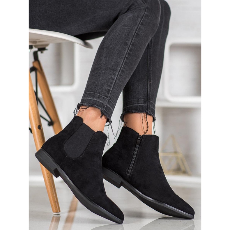 Marquiz Saappaat Spitzissä musta 2