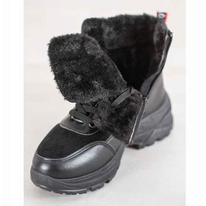 Haver Lämpimät lenkkarit musta 2