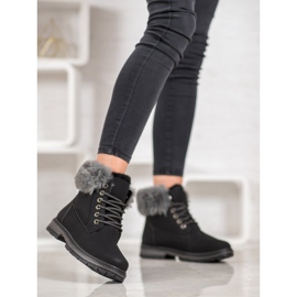 SHELOVET Black Trappers turkiksella musta 2