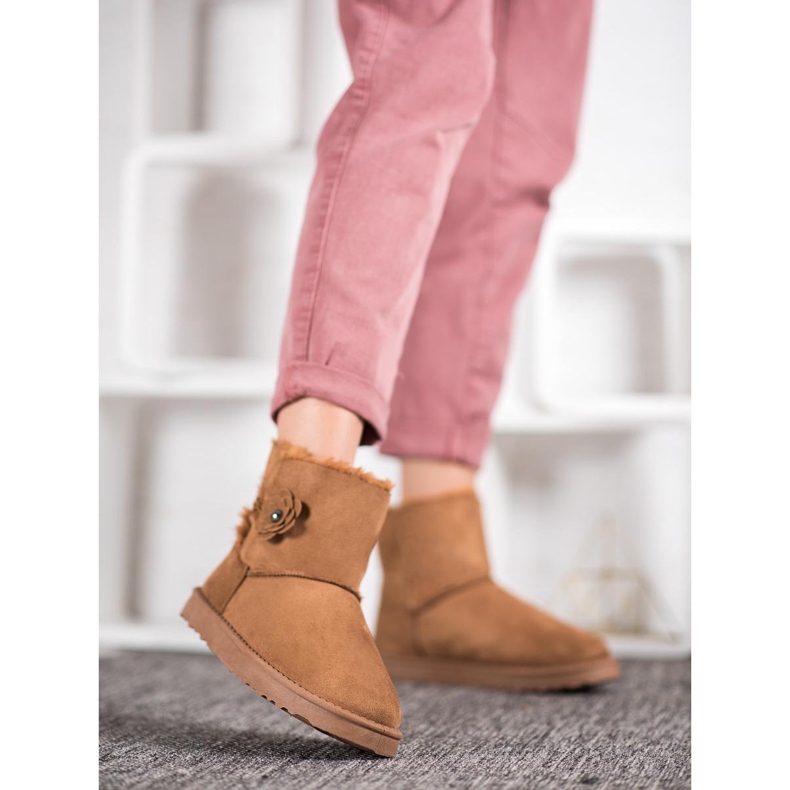 SHELOVET Mukluki kukalla ruskea 1