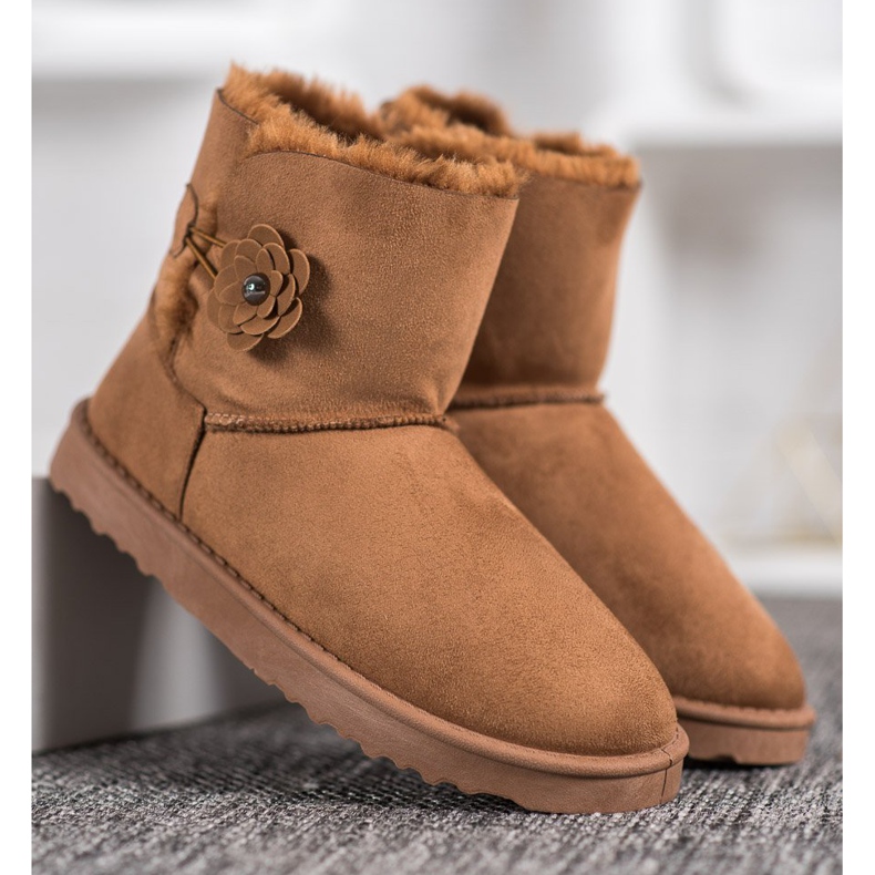 SHELOVET Mukluki kukalla ruskea 2