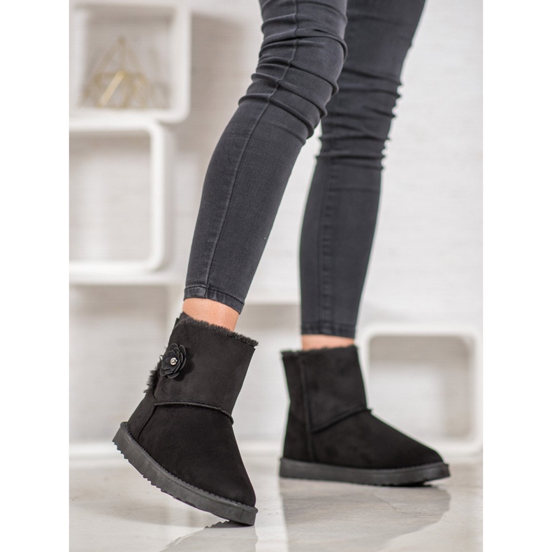 SHELOVET Mukluki kukalla musta 2