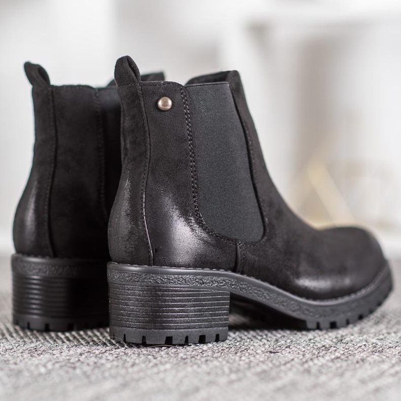 Goodin Slip-on saapikkaat Jodhpur-saappaat musta 1