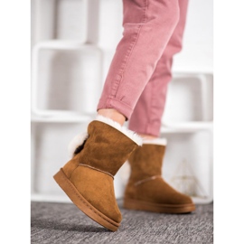 Bella Paris Lumisaappaat pompeilla ruskea 1