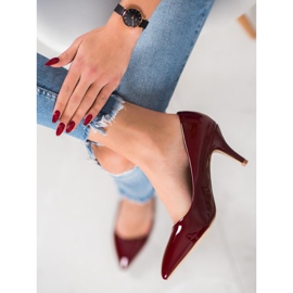 Small Swan Mukavat lakatut pumput punainen 1