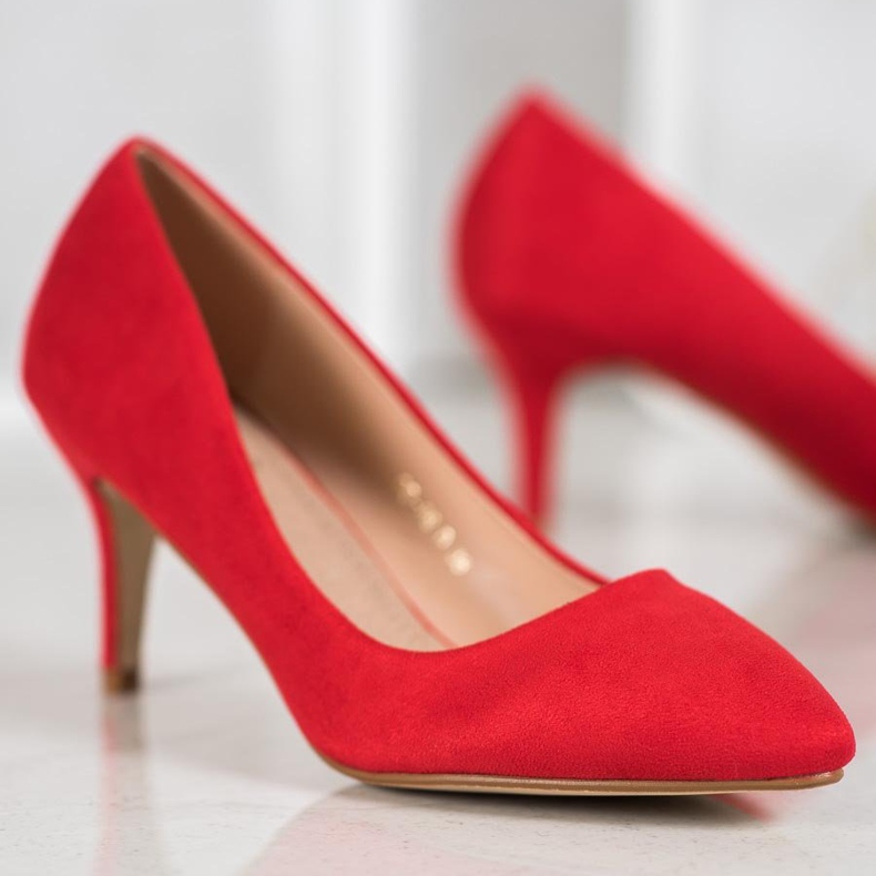 SHELOVET Punaiset mokkanahkat punainen 1