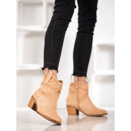 Super Mode Mukavat cowboy -saappaat postissa ruskea 1