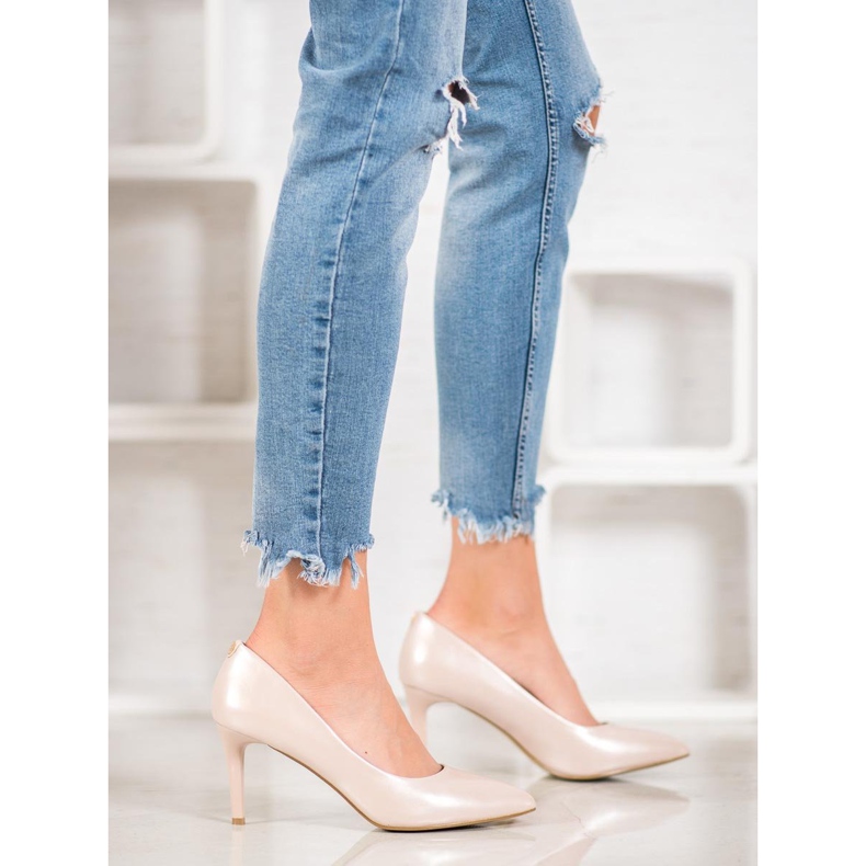 Goodin Tyylikkäät stiletot eko -nahasta ruskea 2