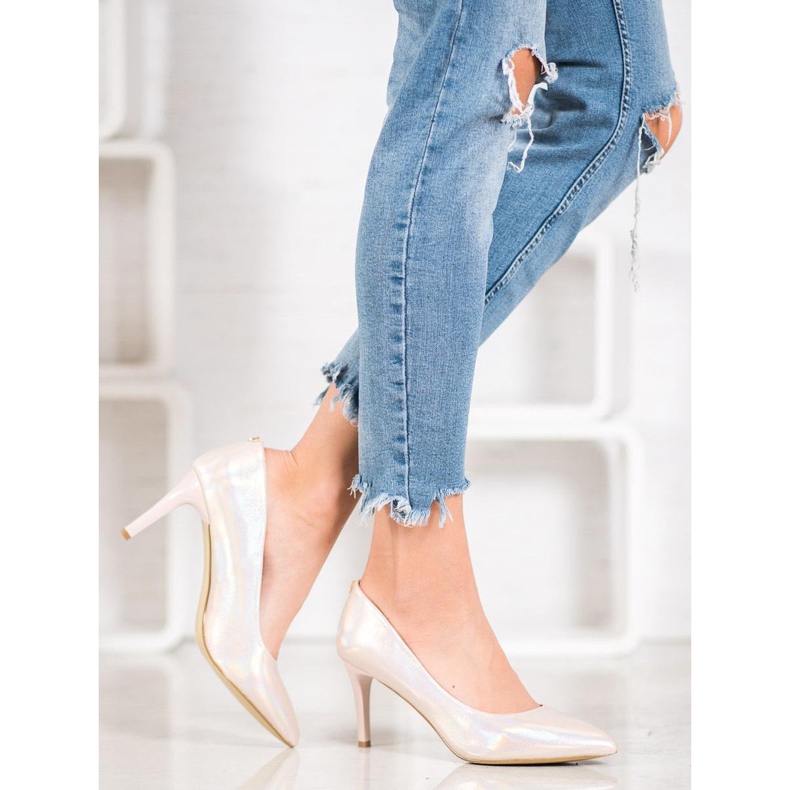 Goodin Tyylikkäät stiletot eko -nahasta ruskea 1