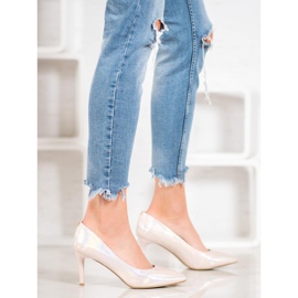 Goodin Tyylikkäät stiletot eko -nahasta ruskea 2