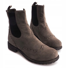 Klassiset Chelsea -saappaat 318 Khaki 1