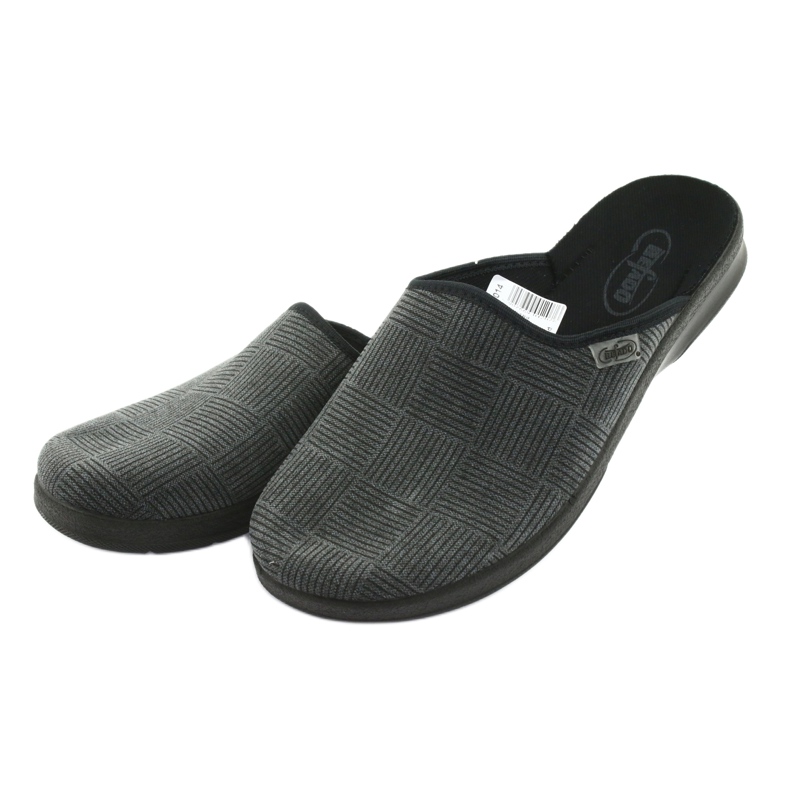 Befado miesten kengät pu 548M014 musta harmaa 3