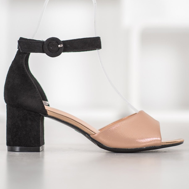 Muodikkaat VINCEZA -pumput ruskea musta 2