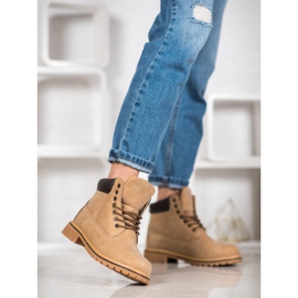 Haver Vaelluskengät Eco -nahkaa ruskea 1