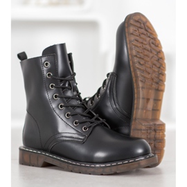 Kylie Tyylikkäät ankkurit Eco -nahalla musta 1