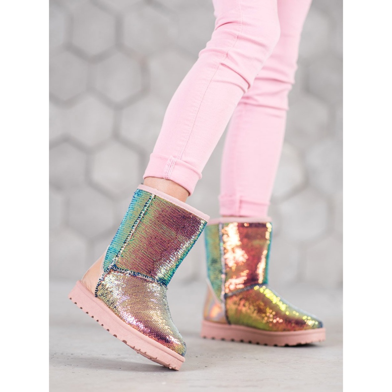 SHELOVET Mukluki paljeteilla monivärinen 2