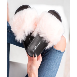 SHELOVET Tyylikkäät tossut vaaleanpunainen 2