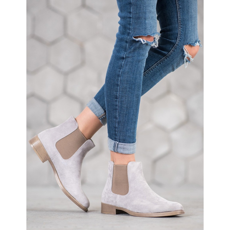 Sergio Leone Harmaat Chelsea -saappaat 1