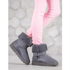 Bona Mukluki Roll Up -varren kanssa harmaa 1