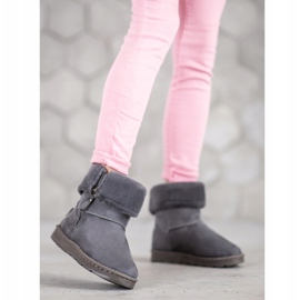 Bona Mukluki Roll Up -varren kanssa harmaa 2