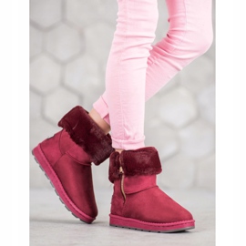 Bona Mukluki Roll Up -varren kanssa punainen monivärinen 1