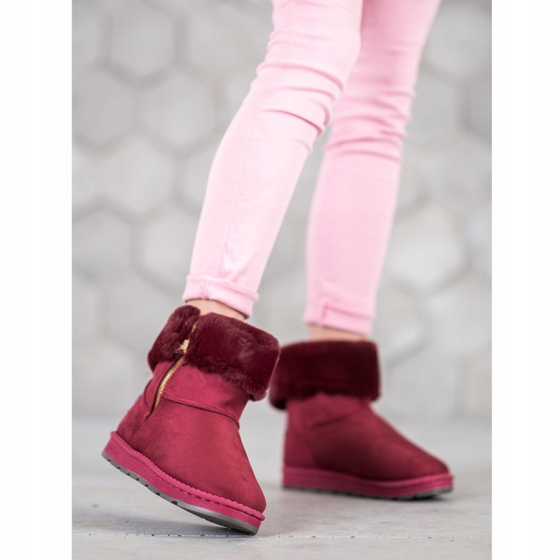 Bona Mukluki Roll Up -varren kanssa punainen monivärinen 2