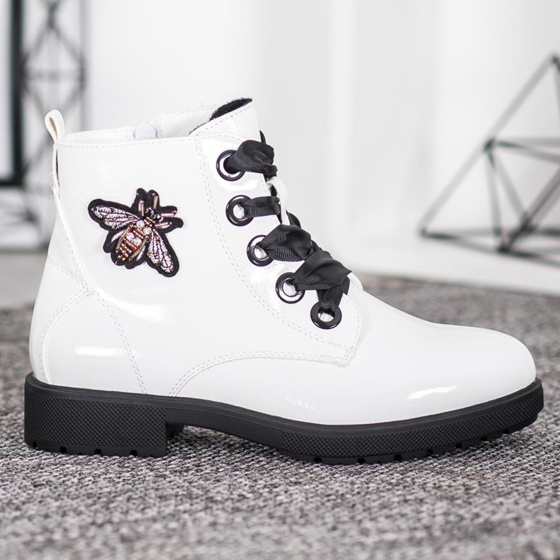 Sergio Leone Saappaat sovelluksella valkoinen 2