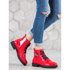 Sergio Leone Saappaat sovelluksella punainen 1