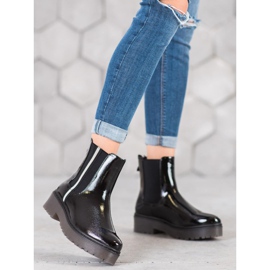 Sergio Leone Lakatut Chelsea -saappaat musta 1