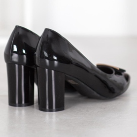 Sergio Leone Tyylikkäät pumput pylväässä musta 1