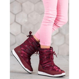 Small Swan Moro -lumisaappaat punainen 1